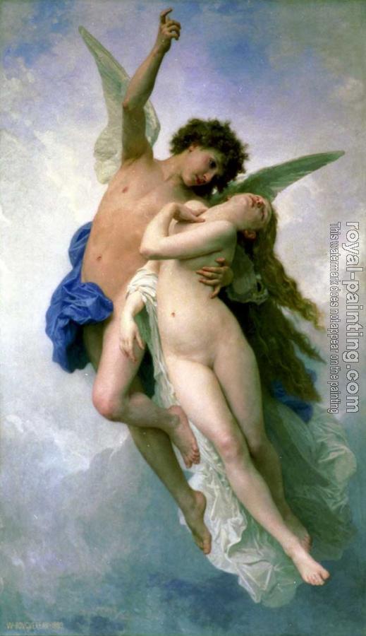 William-Adolphe Bouguereau : Psyche and Cupid